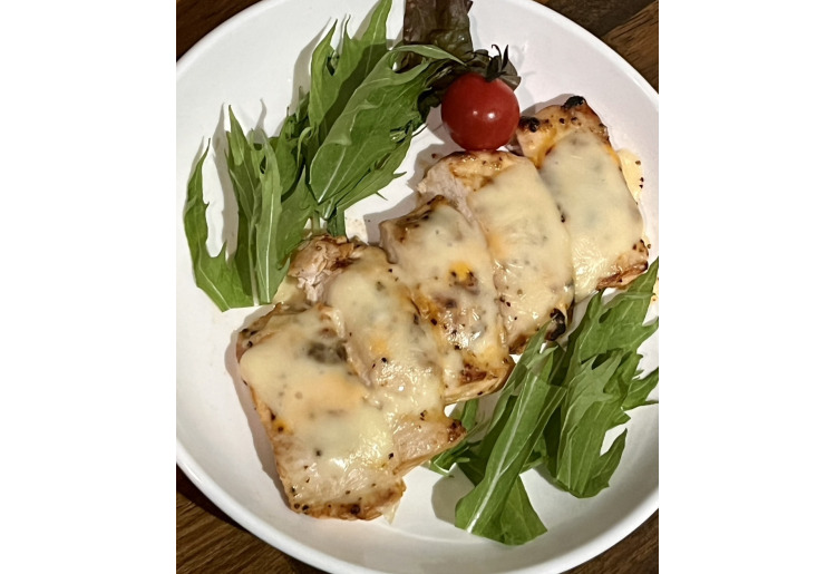 鶏むね肉のチキンチーズソテー