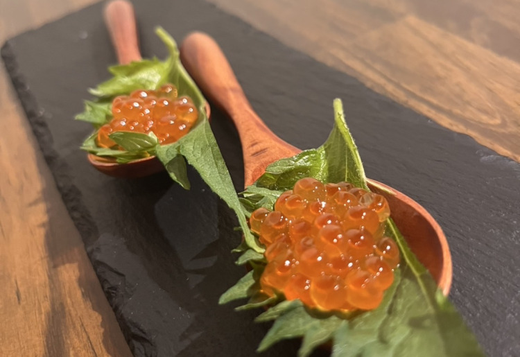 イクラスプーン寿司